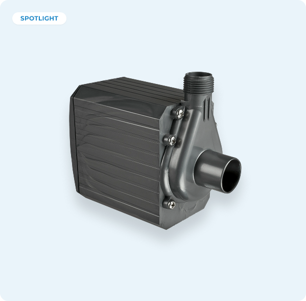 Cold-Plunge Magnetic Drive Water Pump